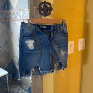 Rewash Jean skirt